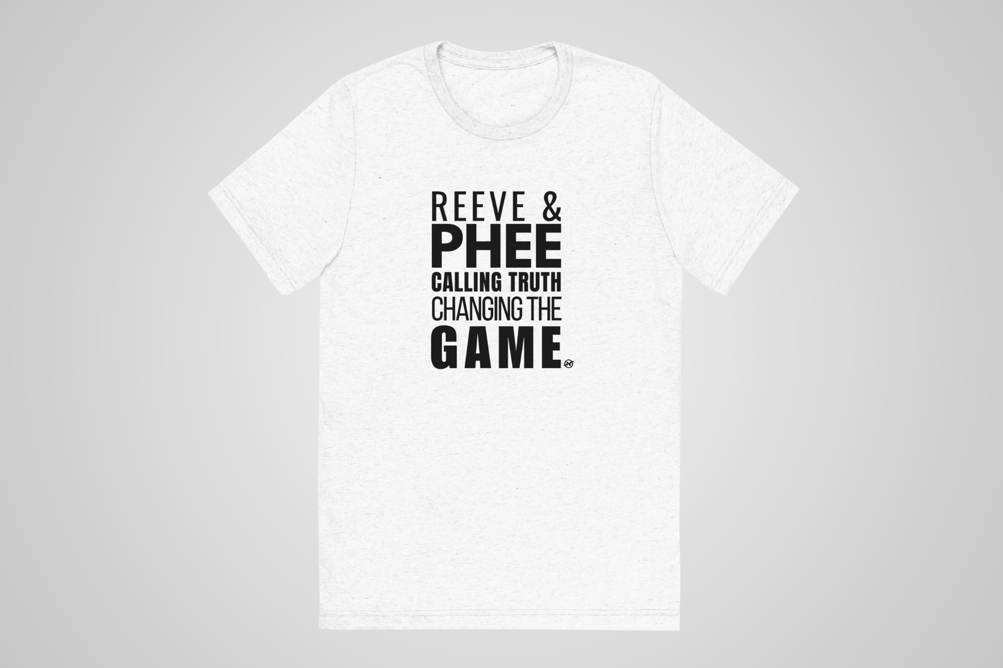 A white unisex T-shirt with bold black lettering that reads “REEVE & PHEE: CALLING TRUTH, CHANGING THE GAME.” Designed by No Assumptions Apparel, this shirt stands in solidarity with WNBA coach Cheryl Reeve and player Napheesa Collier, honoring women who speak truth to power and challenge injustice in sports leadership. The design embodies strength, equity, and activism — merging sport and social justice into a wearable statement.