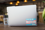 You do you, Boo! Trans Rights Rectangular Sticker