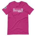 What is your Unspoken Sentence? Unisex t-shirt